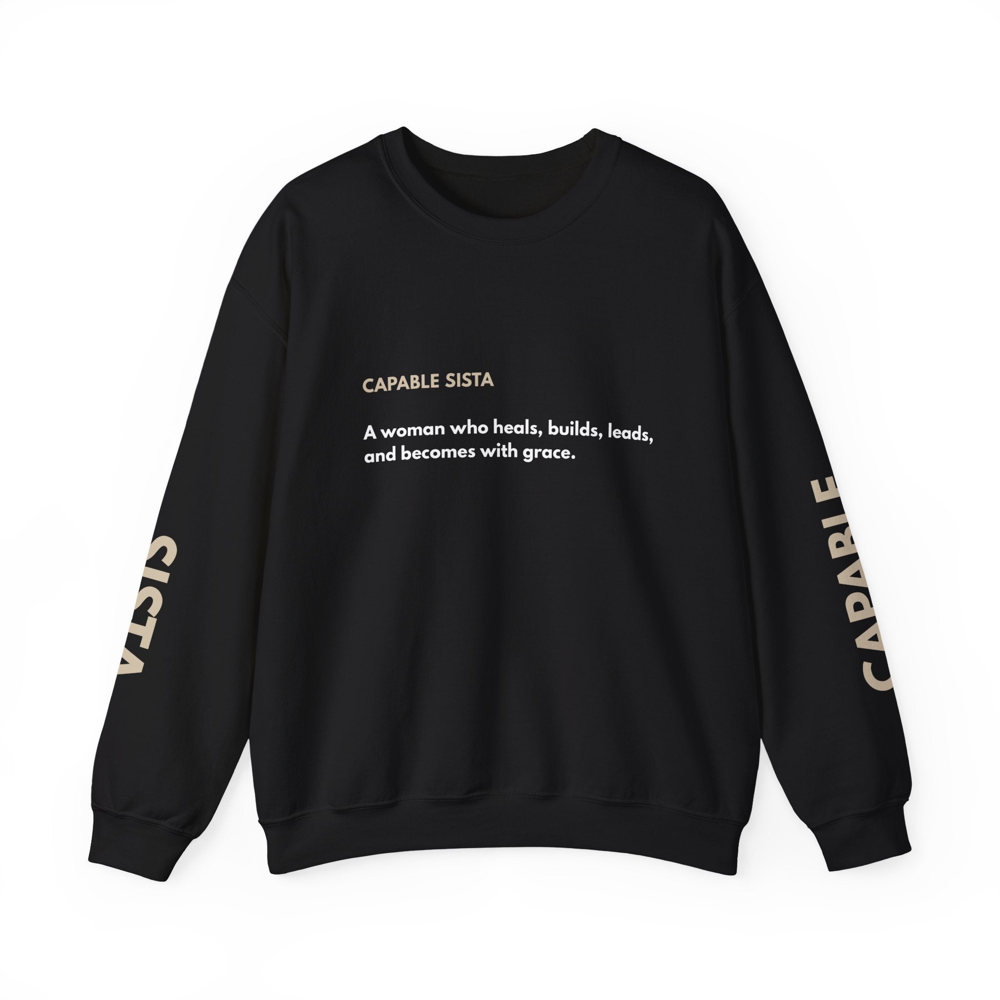 Definition of a Capable Sista Sweatshirt