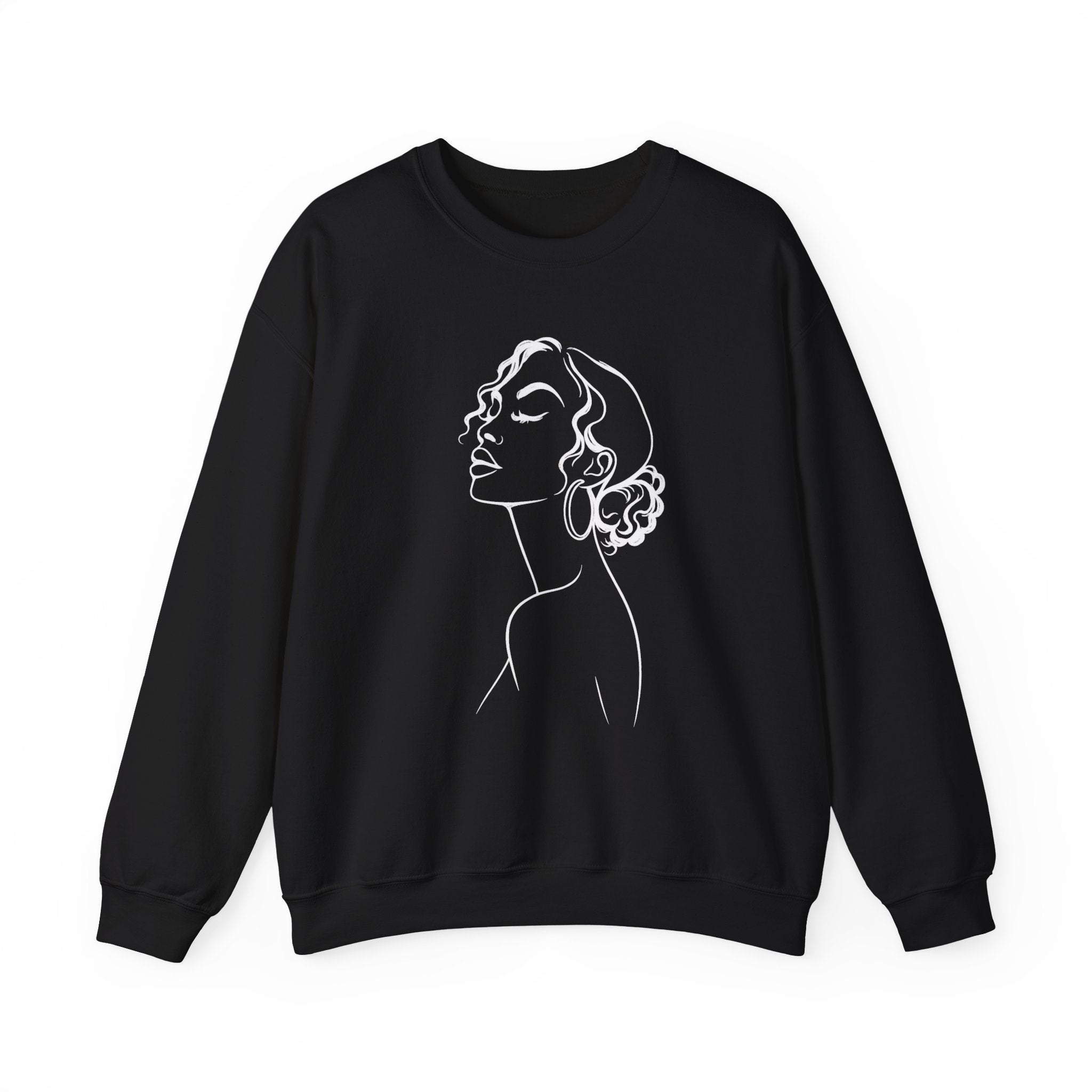 Signature Woman Illustration Sweatshirt