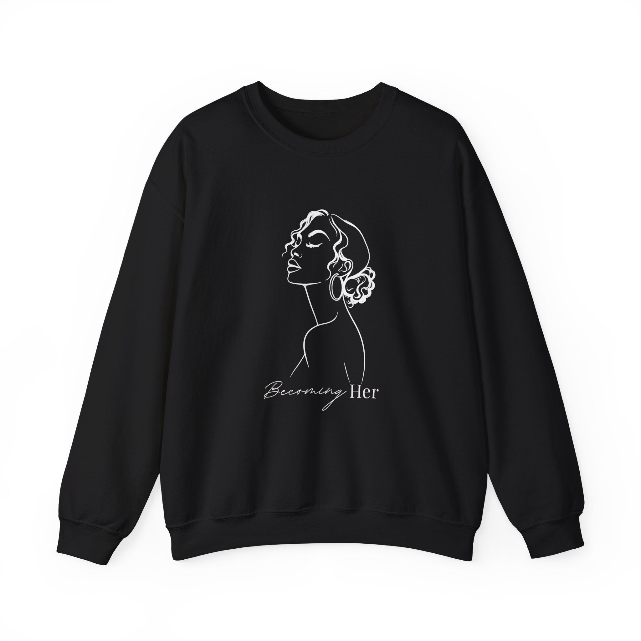 Becoming Her Illustration Sweatshirt