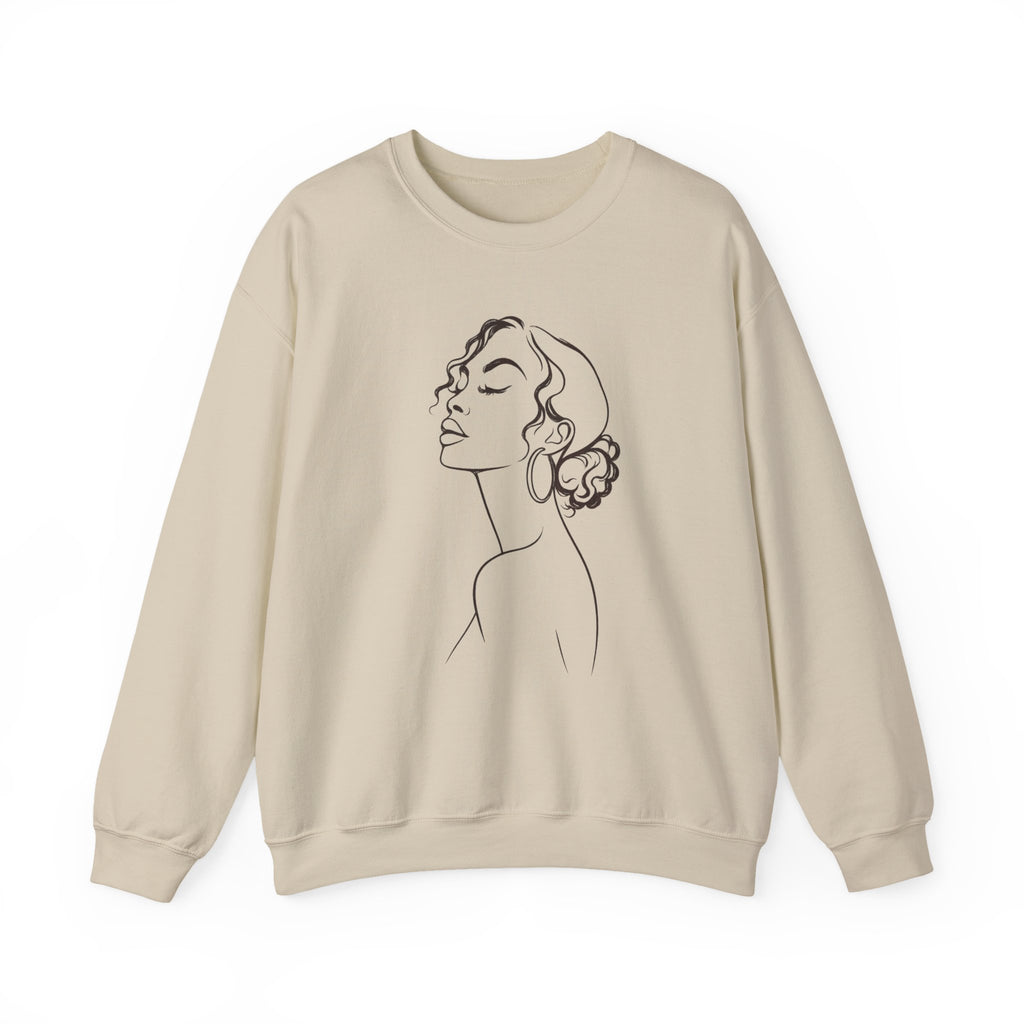 Signature Woman Illustration Sweatshirt