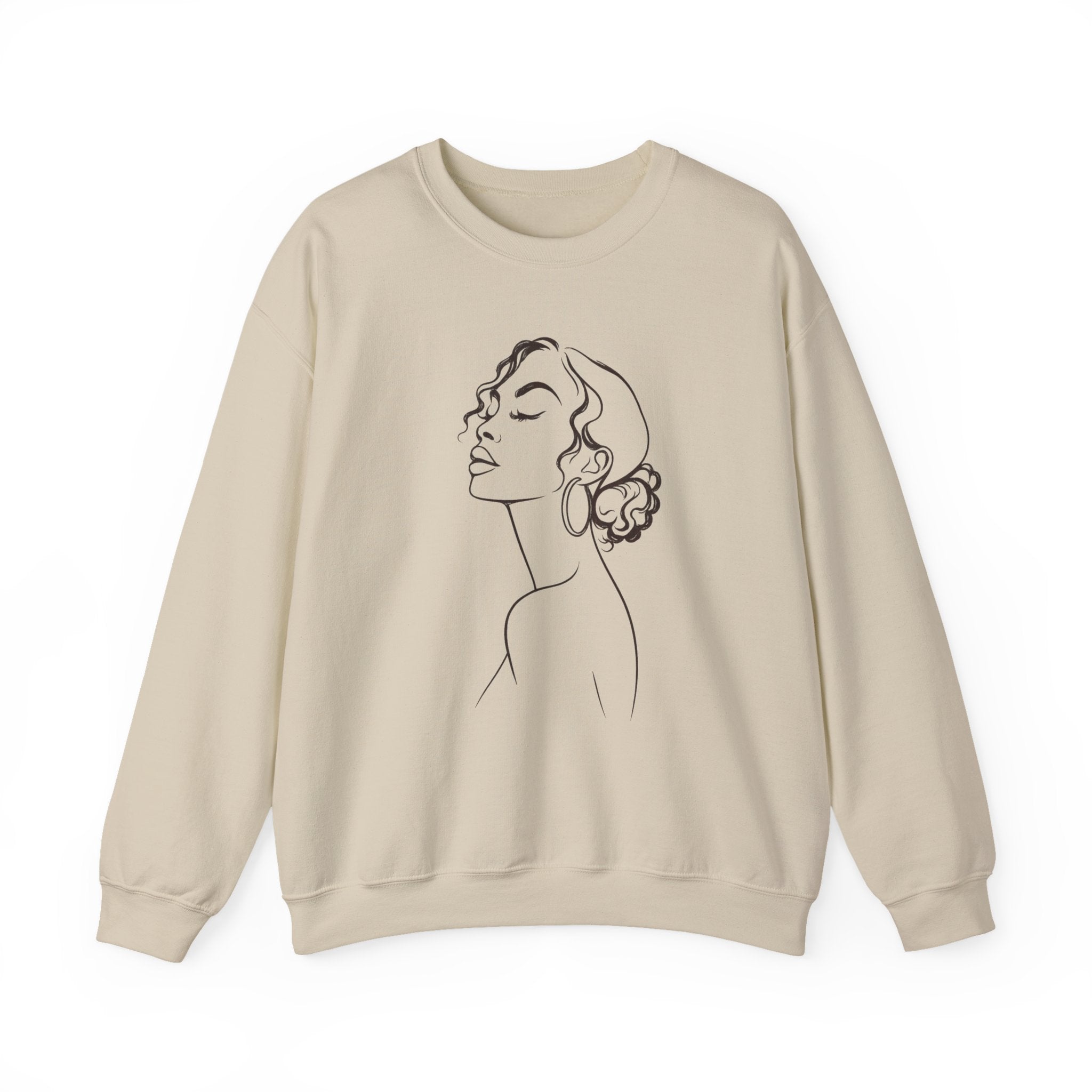Signature Woman Illustration Sweatshirt