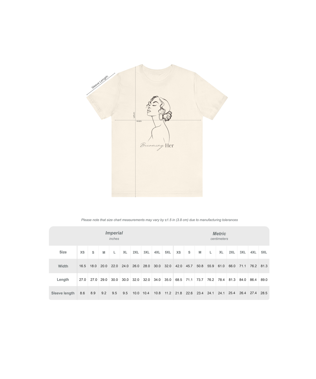 Becoming Her Illustration T-Shirt